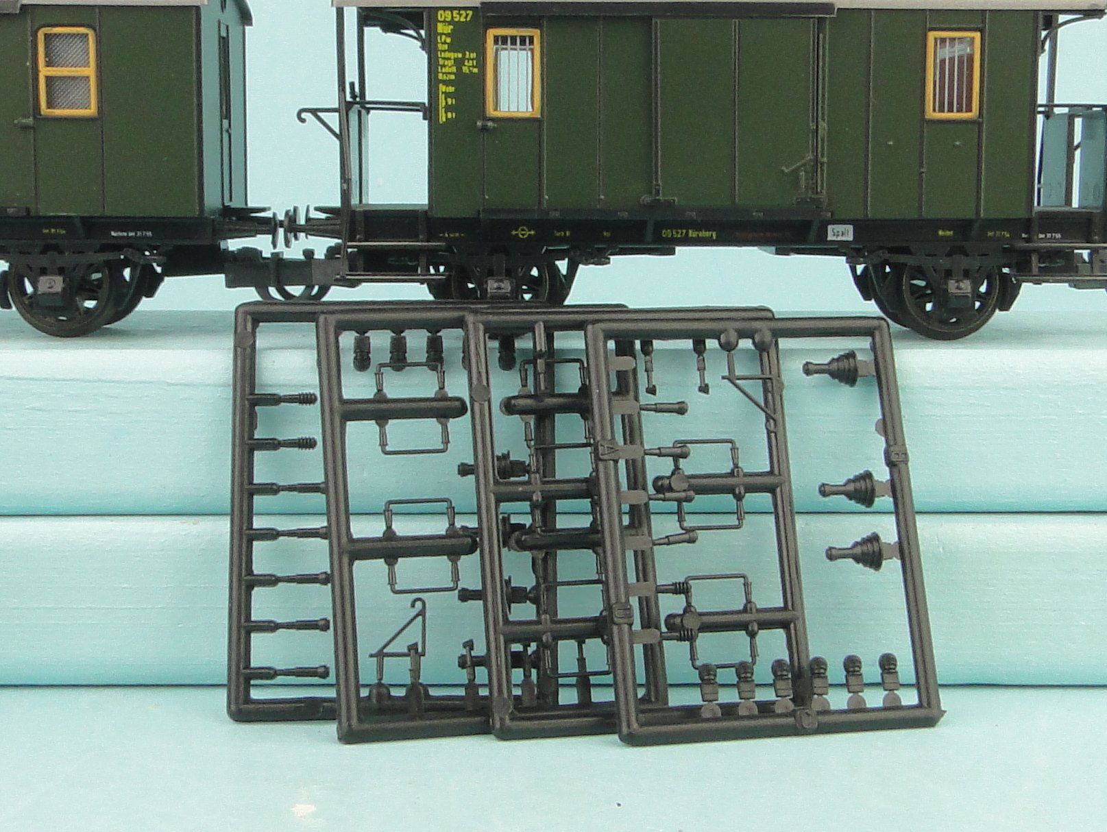 Roco Modellini di ferrovie: Roco H0 3 X  Länderbahnwagen – Usato da Bülach venduto da cann11 2