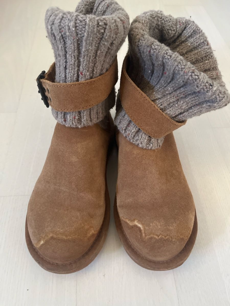 Ugg Scarpe da donna: Ugg Boots Knit Cuff Brown EU 37 – Usato da Esslingen venduto da Yanafuchs