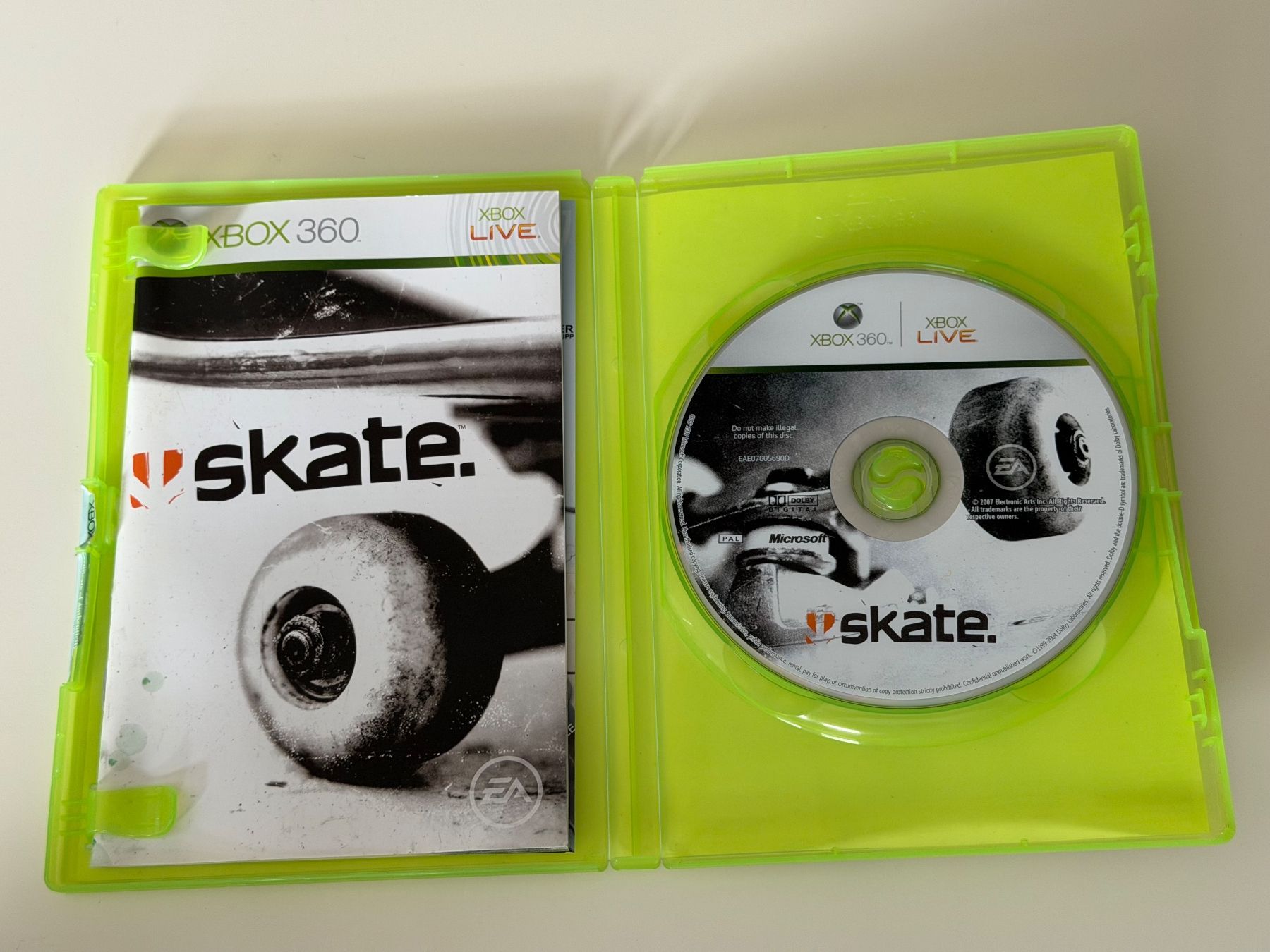 Microsoft Giochi: Xbox 360 Spiel - Skate. – Usato da Altstätten SG venduto da sheamus 2