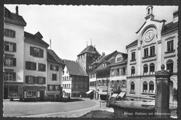 Brugg Rathaus mit Römerturm