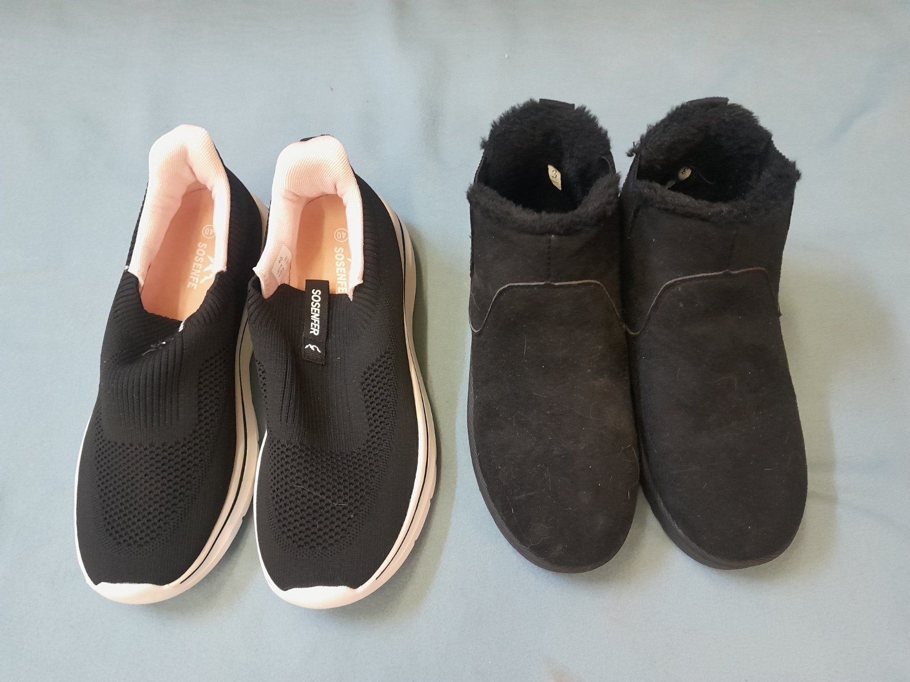 Scarpe da donna: 2 PAAR SCHUHE GRÖSSE 40 SCHWARZ NEU – Nuovo (secondo la descrizione) da Eggenwil venduto da wydl