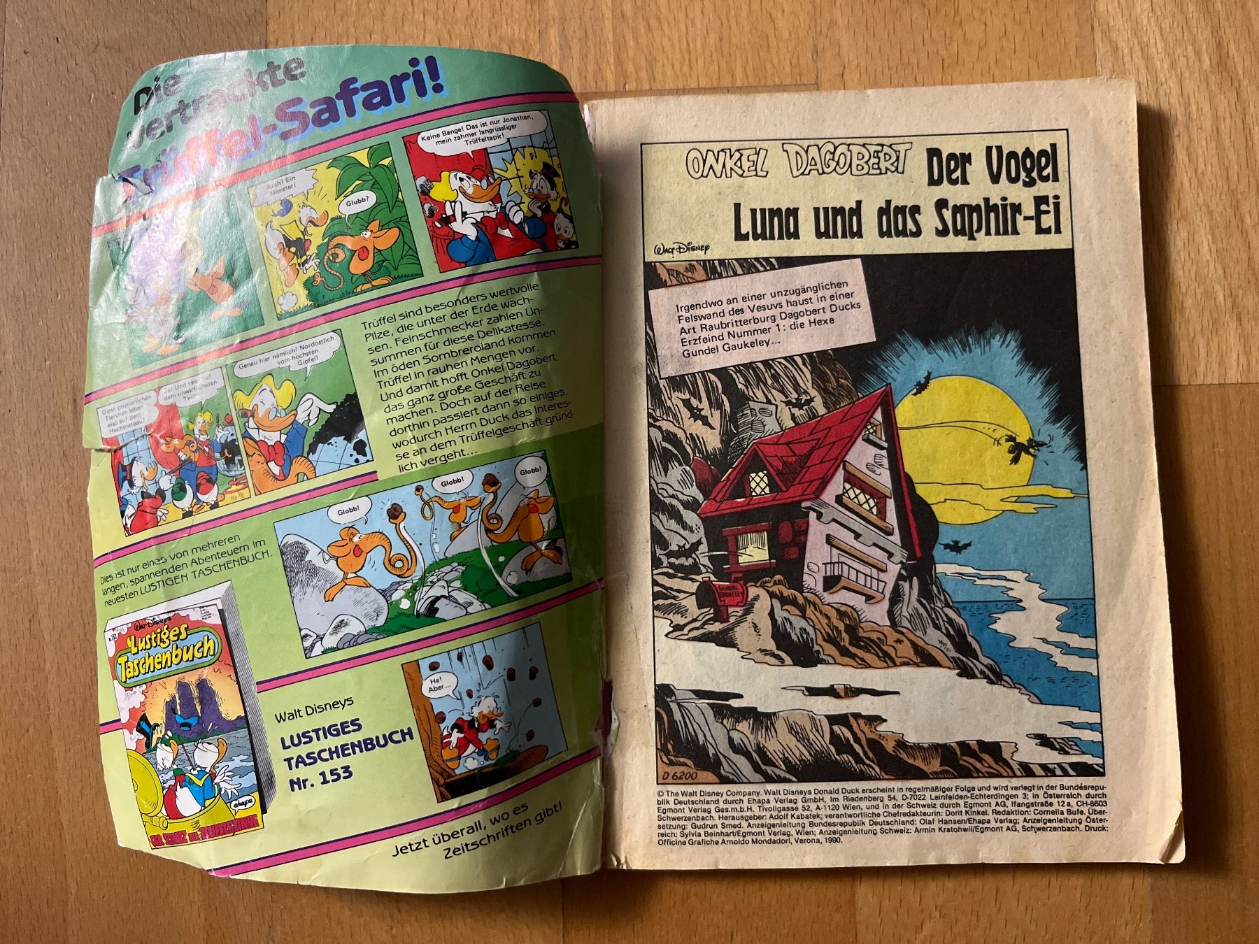 Fumetti: Donald Duck Comic Nr. 243 Zweitauflage 1990 – Usato da Goldach venduto da SSRConzept 1