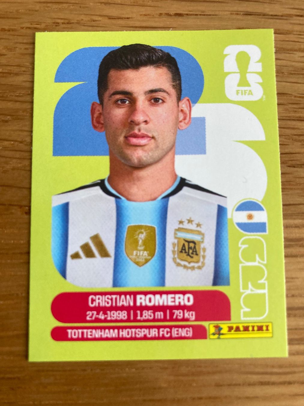 Panini Carte collezionabili: WM Sticker ARG 4 – Nuovo (secondo la descrizione) da Winterthur venduto da Whitefish