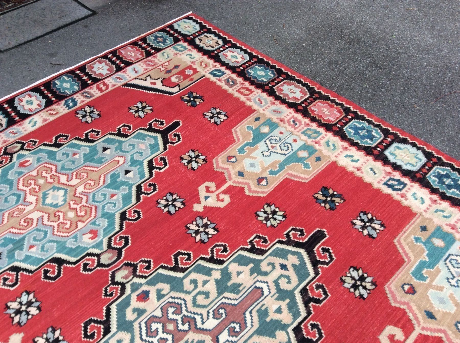 Kelim Tappeti: Orientteppich, Kelim, Neu! N 510 – Nuovo e nell'imballaggio originale da Zürich venduto da Hemmat 1