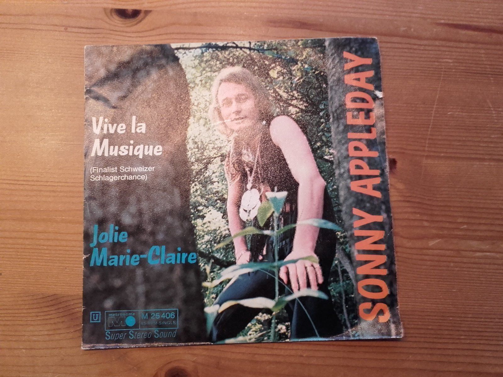 Dischi in vinile: Sonny Appleday "Vive La Musique" CH-45 – Usato da Sempach venduto da Allmusic