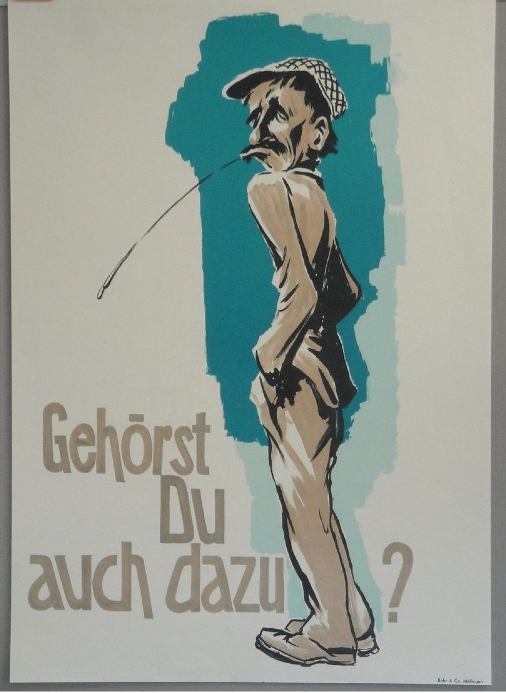 Poster & Bilder: Gehörst Du auch dazu? – Gebraucht aus Eggenwil von Joyart