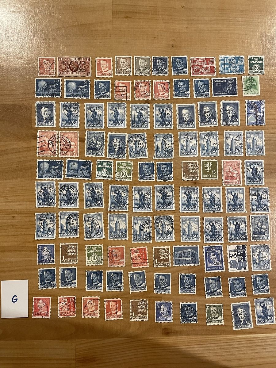Tutti i francobolli: 100 Briefmarken abgelöst, Div. Länder – Usato da Rümlang venduto da euqinom16