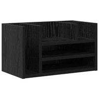 Organiseur de bureau Chêne noir 44,5 x 24 x 25 cm