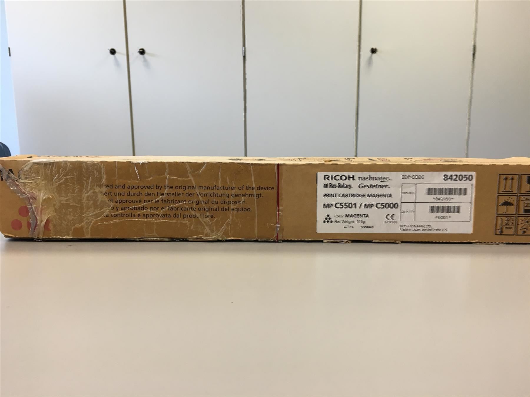 Ricoh Druckerpatronen & Toner: Toner Ricoh MP C5000 Magenta – Neu und originalverpackt aus Wängi von Bmo