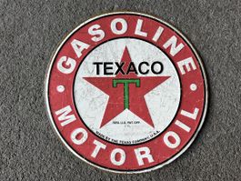 Gasoline texaco motor oil
