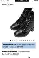 Luxus: The Kooples Boots Gr. 40, 360 $