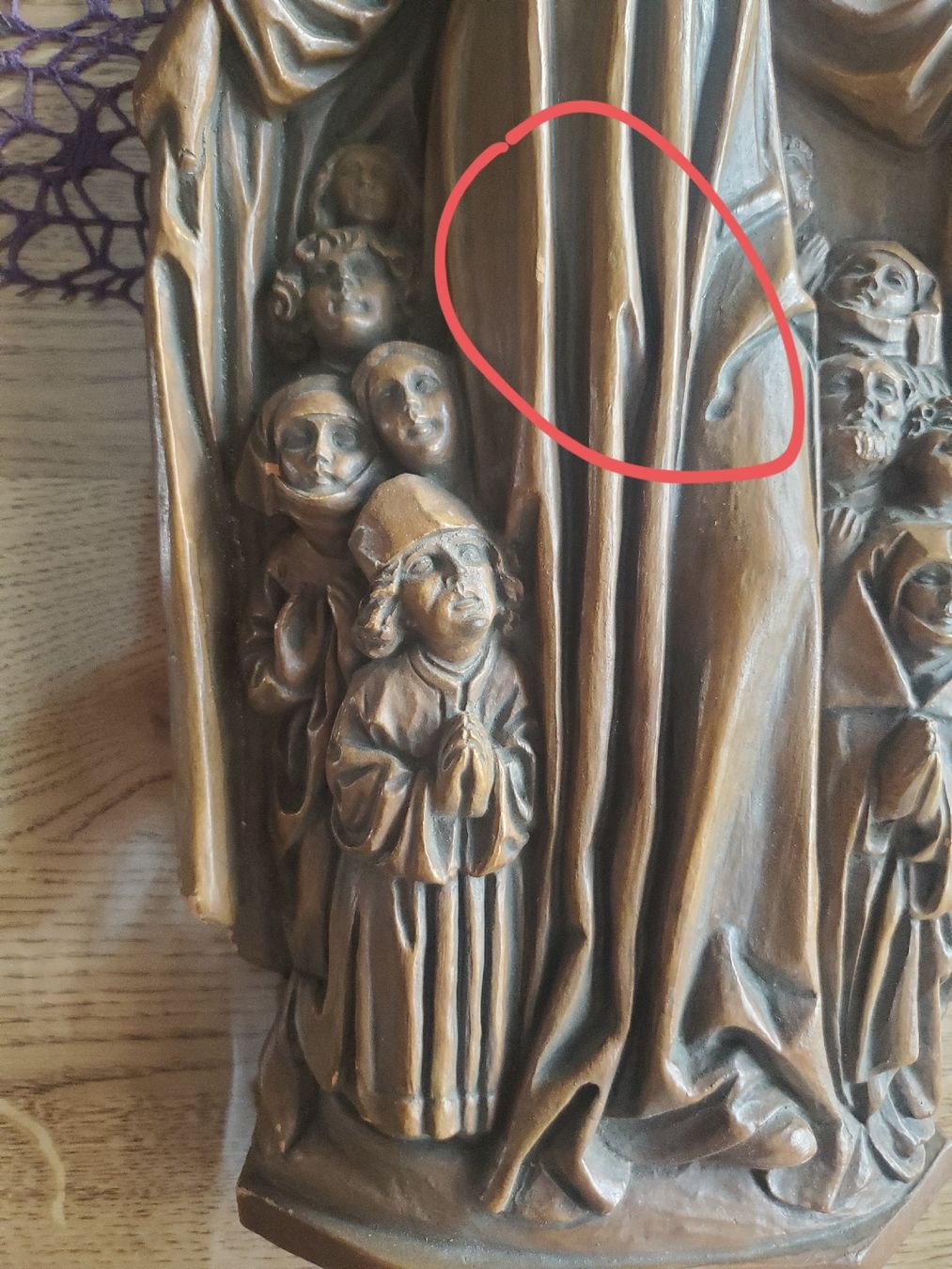 Figuren: Mantelmadonna aus Ton – Gebraucht aus Frauenfeld von BeneFull 8