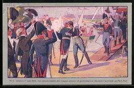 Genève, Les commandants des troupes sui