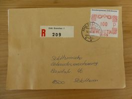 Grenchen, Werbemarke der Gemeinde Grenchen 1973