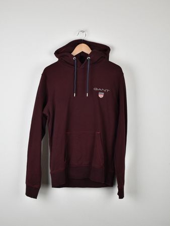 Gant Hoodie, Gr.M, bordeauxrot