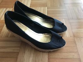 Keil Sandalen von H&M Grösse 38 schwarz