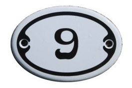 Emailschild mini - Nummer 9