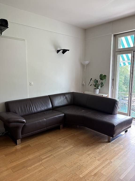 Divani: Ledersofa Braun – Usato da Zürich venduto da sam_wlx6