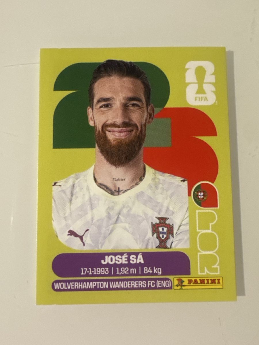 Panini Carte collezionabili: Panini 2026 Jose Sa POR3 – Nuovo (secondo la descrizione) da Bern venduto da akl_sy9s