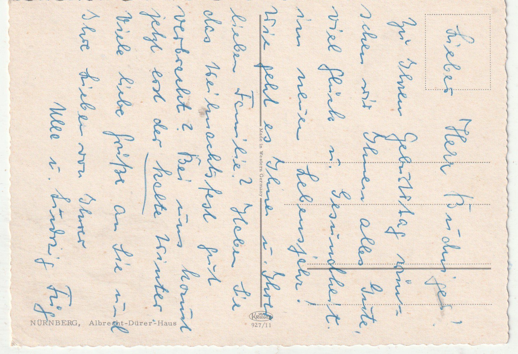 Cartoline postali: Nürnberg – Usato da Lumbrein venduto da made02 1