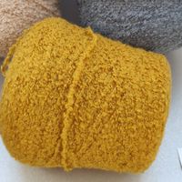 Kaschmir 93% Seide 7% Cariaggi zum Handstricken 790g Okra