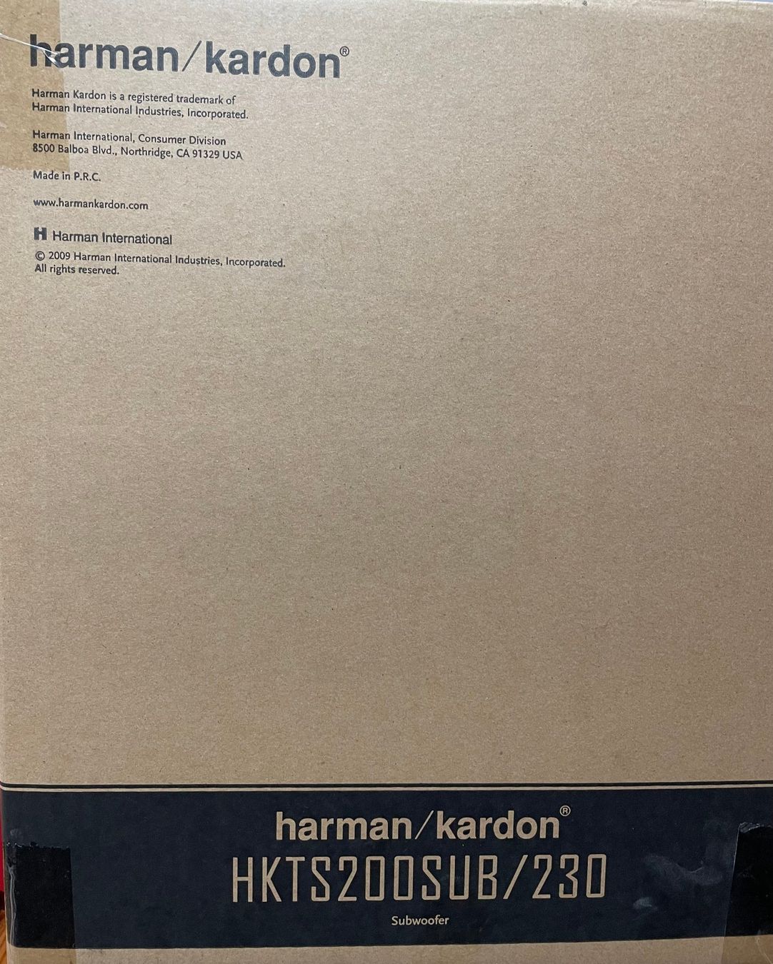 Harman-Kardon Casse acustiche: Harman Kardon HKTS200SUB Subwoofer – Usato da Hettiswil venduto da wer_9kcr 2