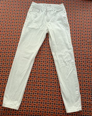 Amisu Jeans, weiss, Gr. 34 xs