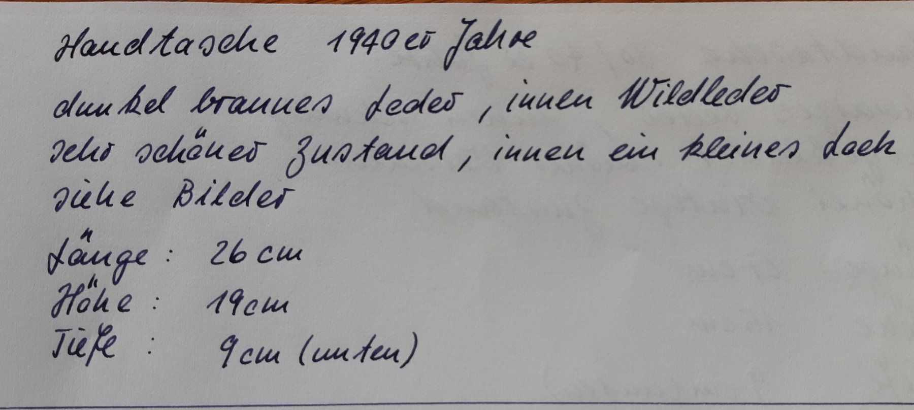 Borse da donna: 1940er Jahre Handtasche – Usato da Arbon venduto da torso444 5