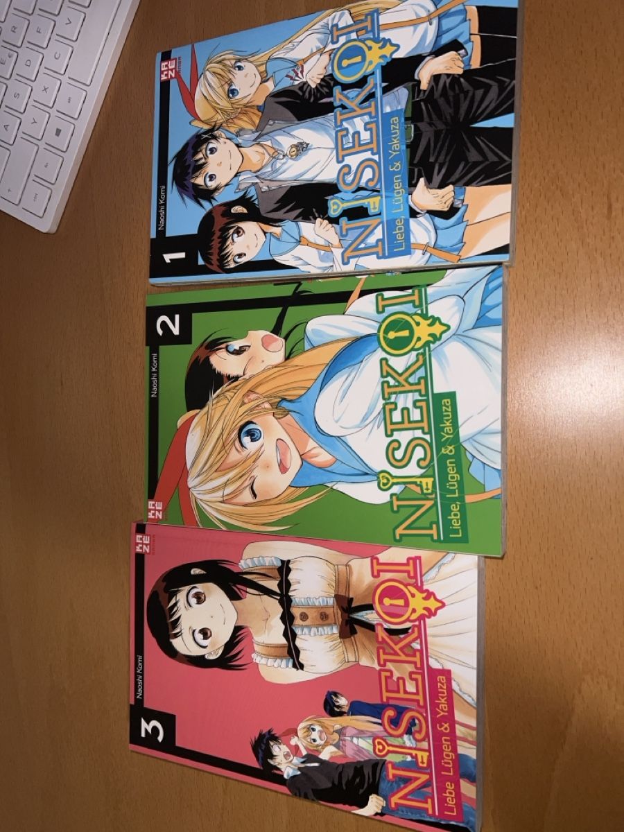 Fumetti: Nisekoi Manga Band 1-3 – Usato da windisch venduto da meisterkingremo