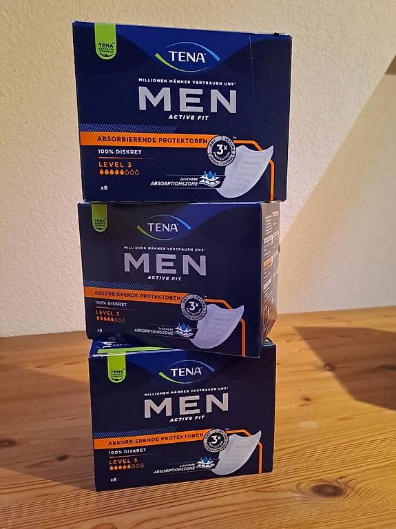 Secchi per pannolini & Pannolini: Tena Men Einlagen – Nuovo e nell'imballaggio originale da Bottenwil venduto da Guguseli014