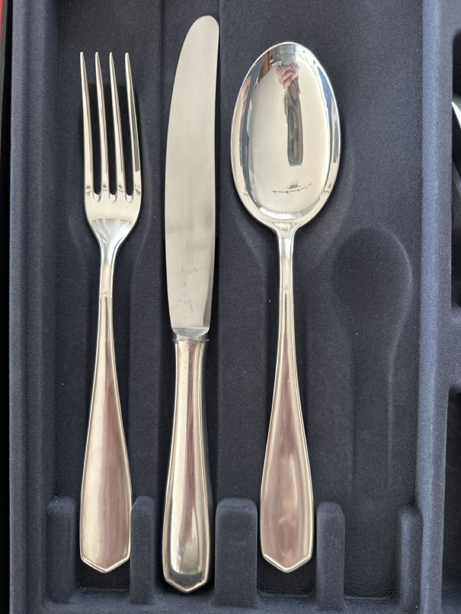 Set di posate: Besteck versilbert 90, Vintage, neuwertig! – Usato da Wangen SZ venduto da futura14 1