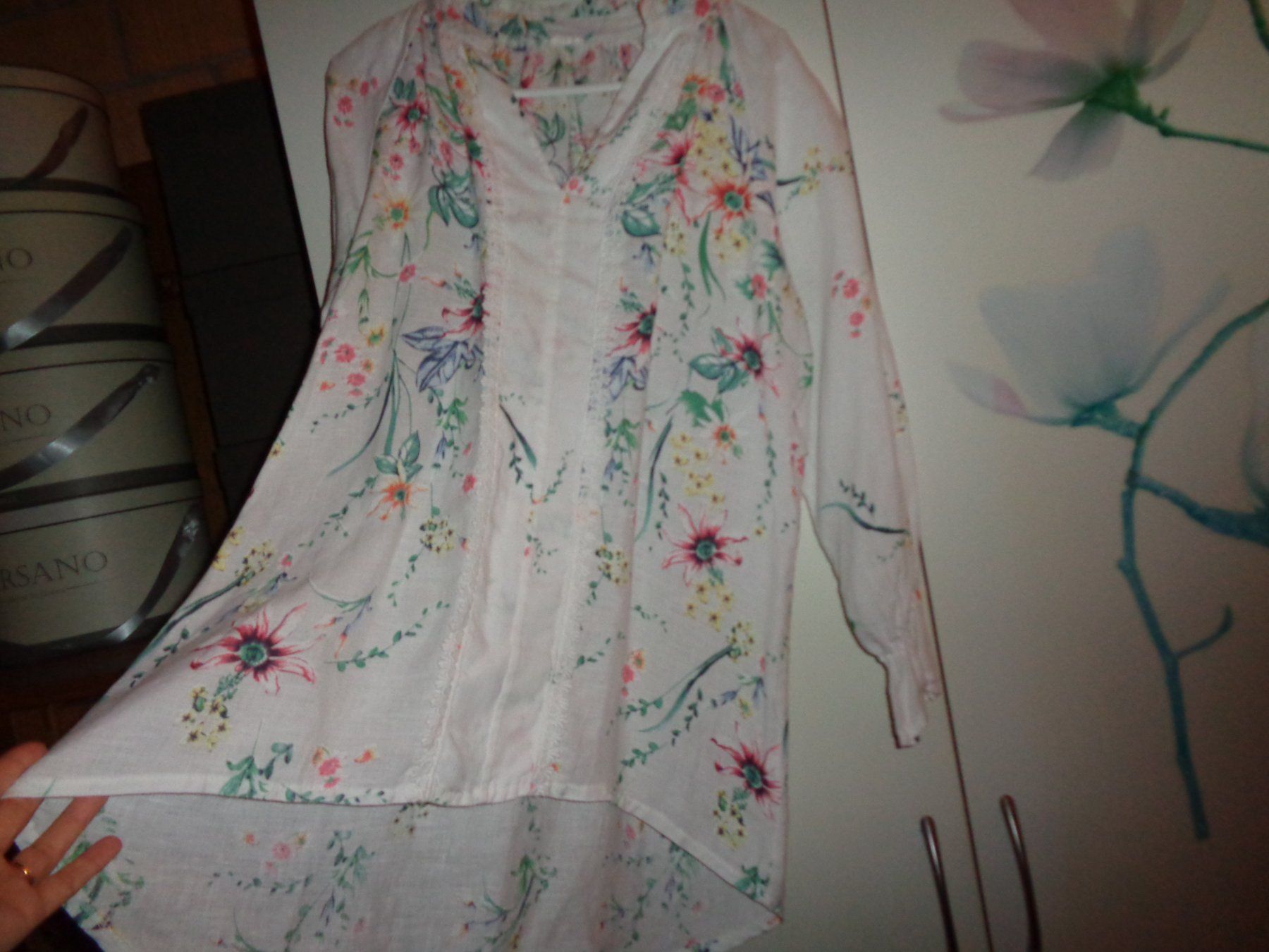 Camicette: *** schöne Leinen Bluse *** / Details – Usato da Othmarsingen venduto da Leuchtturmlady 1