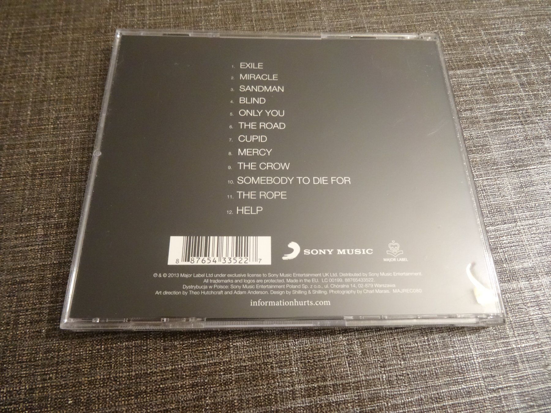 CDs: Hurts - Exile CD – D'occasion à Olten par Disc-Ausverkauf 1