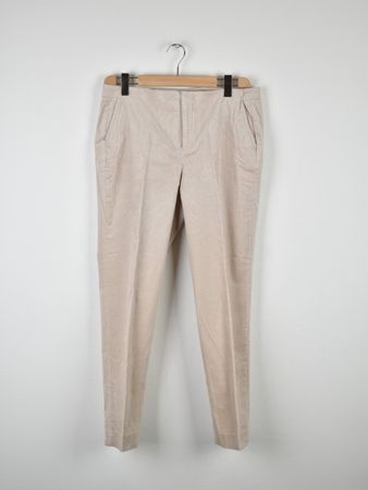 Massimo Dutti Manchester Hose Gr.44, beige, neuwertig