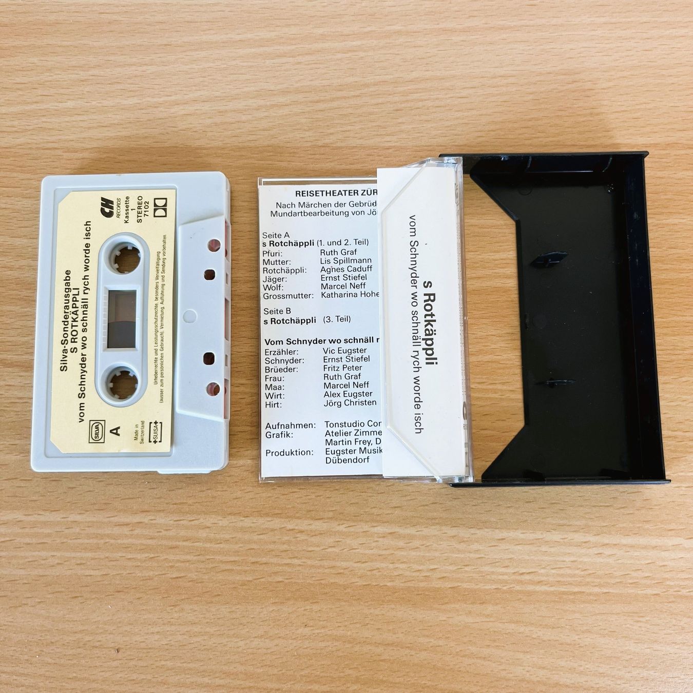 Musicassette: MC - s Rotkäppli – Dialekt – Usato da Amlikon-Bissegg venduto da allerlei-versand 1