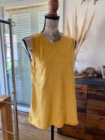 Débardeur coton jaune T.M neuf