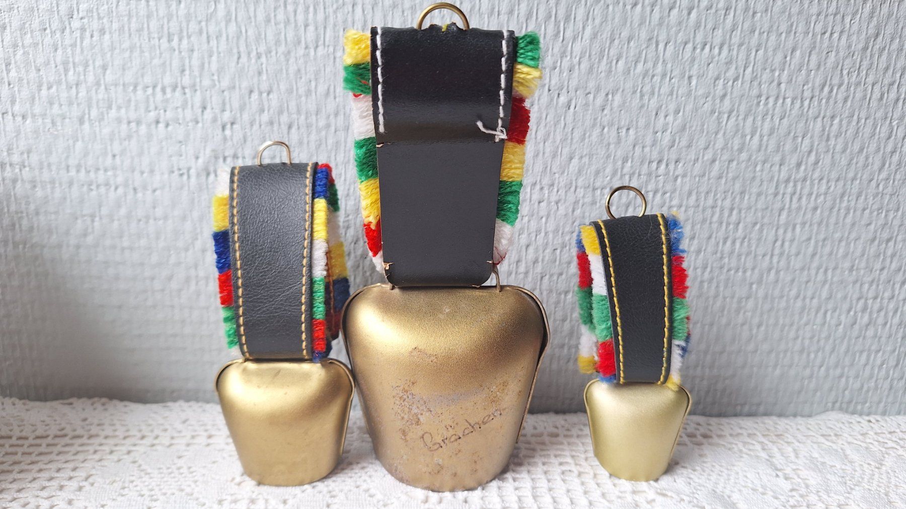 Campanacci mucche: 3kleine Souvenier-Glöckchen Schwitzerland – Usato da Arlesheim venduto da shopradl 6