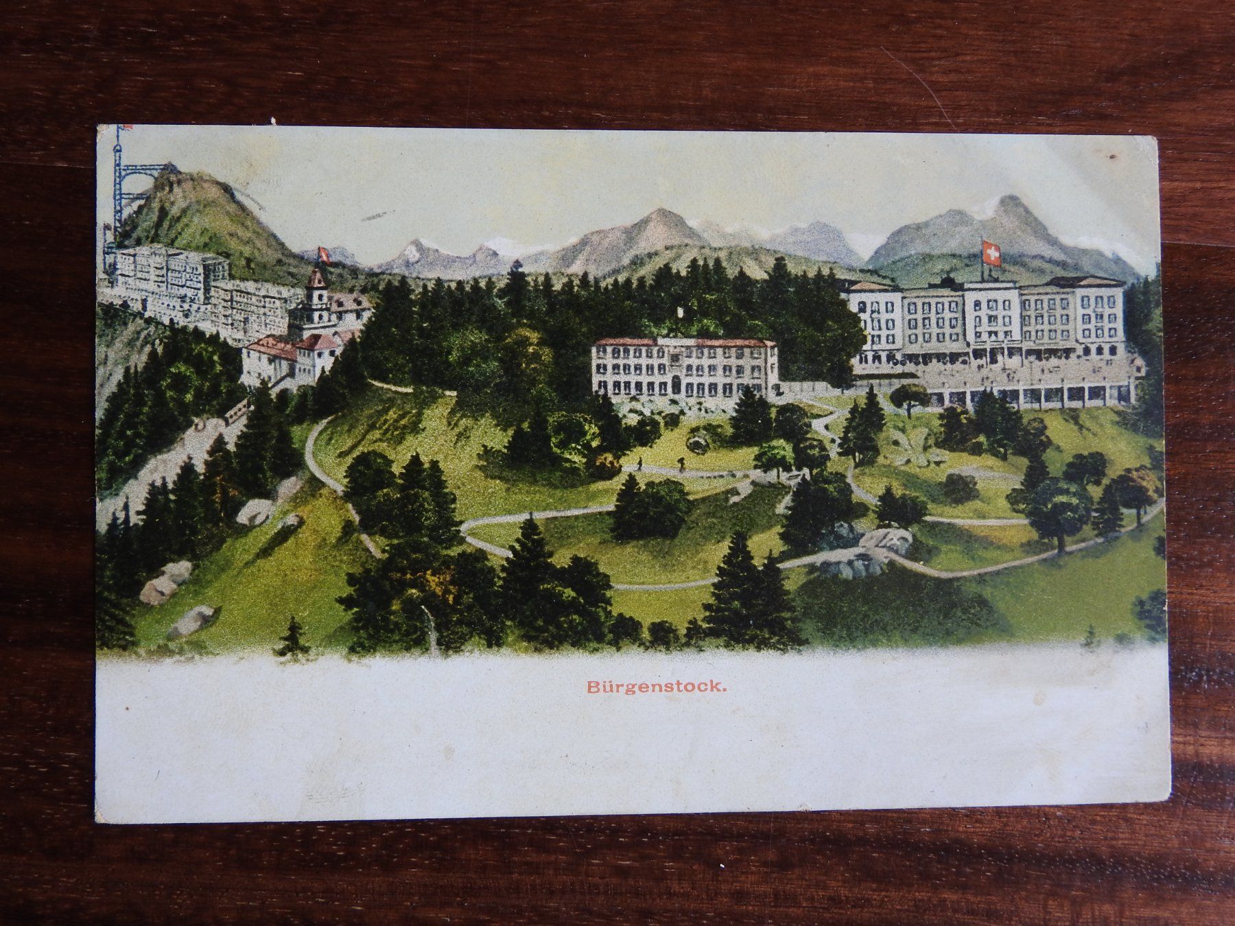 Cartoline postali: Bürgenstock, schöne AK ! – Usato da Rain venduto da 999-800-K
