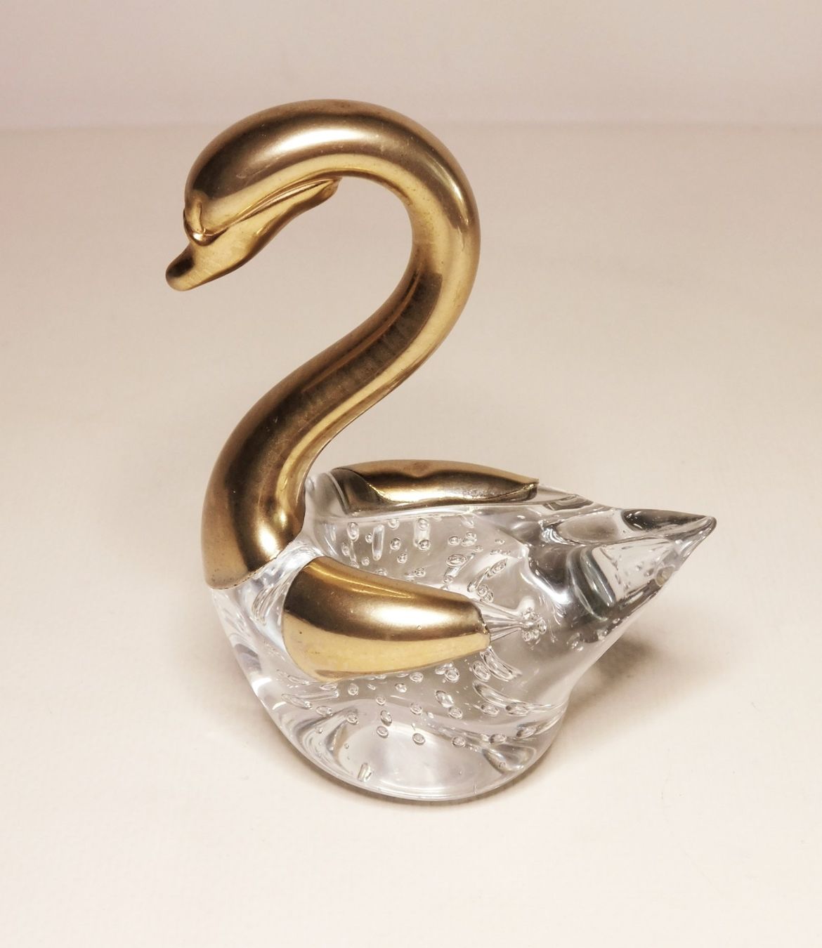 Statuette: Vintage Schwan Briefbeschwer – Usato da Emmenbrücke venduto da Ulisse-22