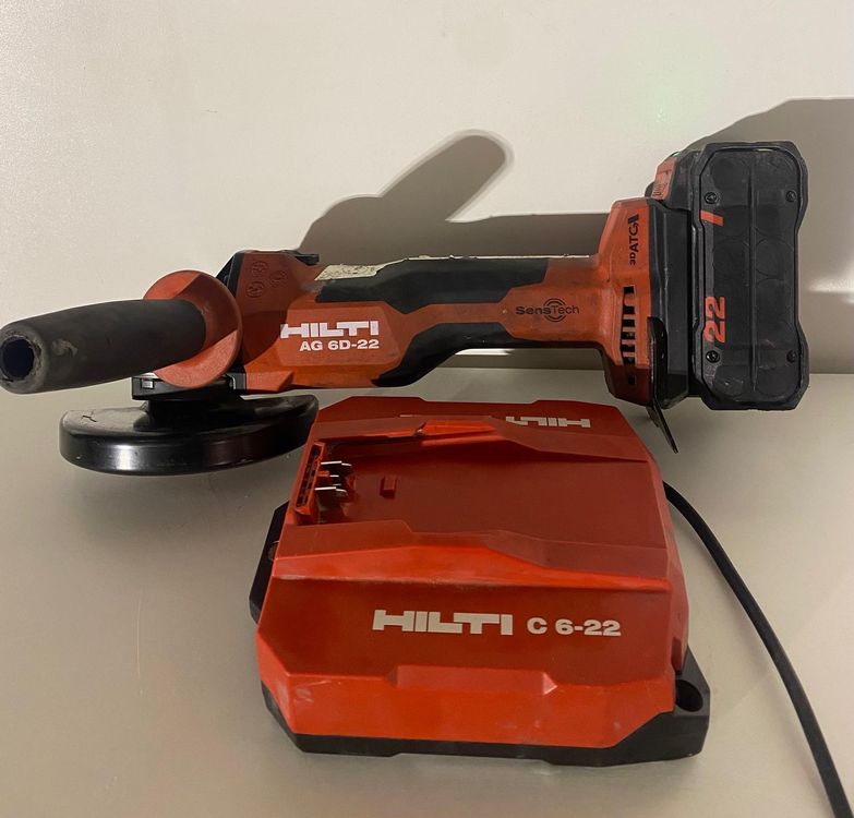 MEULEUSE D'ANGLE AG 5D-22 (125 MM) - HILTI - Industrie Maroc Online