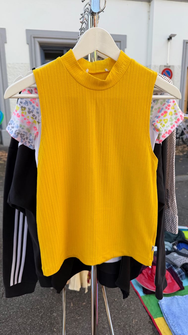Vans Top: Vans Damen Top gelb Grösse M – Usato da Basel venduto da annakati