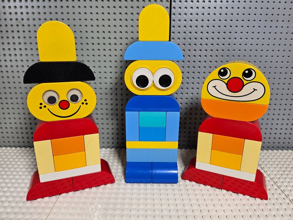Lego Duplo, lustige Figuren zum zusammenbauen, Eigenkreation | Kaufen ...