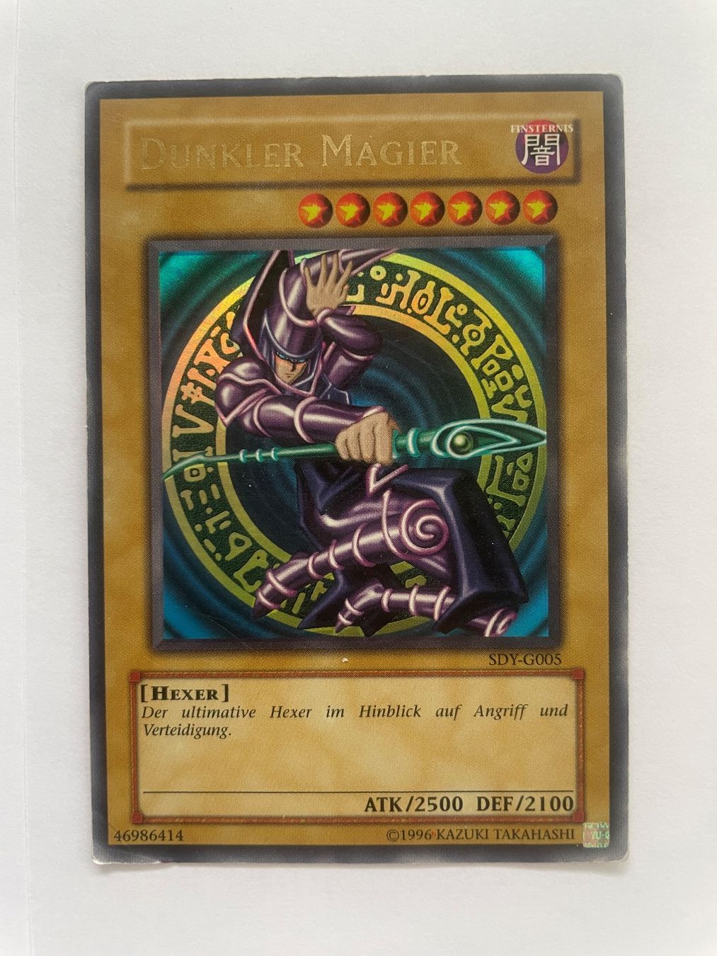 Yugioh Carte collezionabili: YuGiOh SDY Dunkler Magier! – Nuovo (secondo la descrizione) da Altstätten SG venduto da ChangeMaker