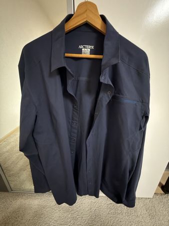 Arc'teryx Hemd dunkelblau Gr. XL 