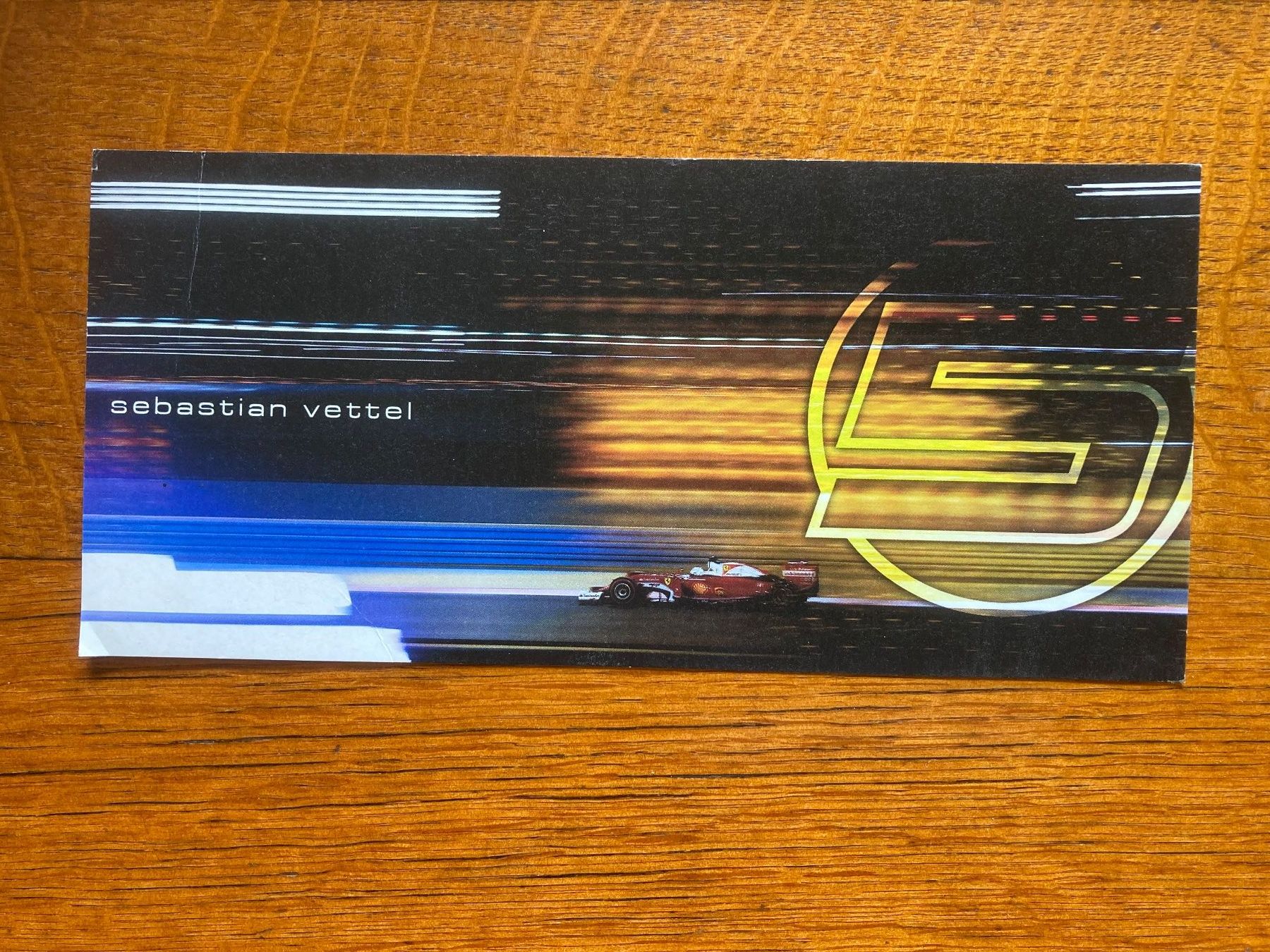 Autografi: Sebastian  Vettel  /   orig. AK – Nuovo (secondo la descrizione) da Lovens venduto da Traktor69 1