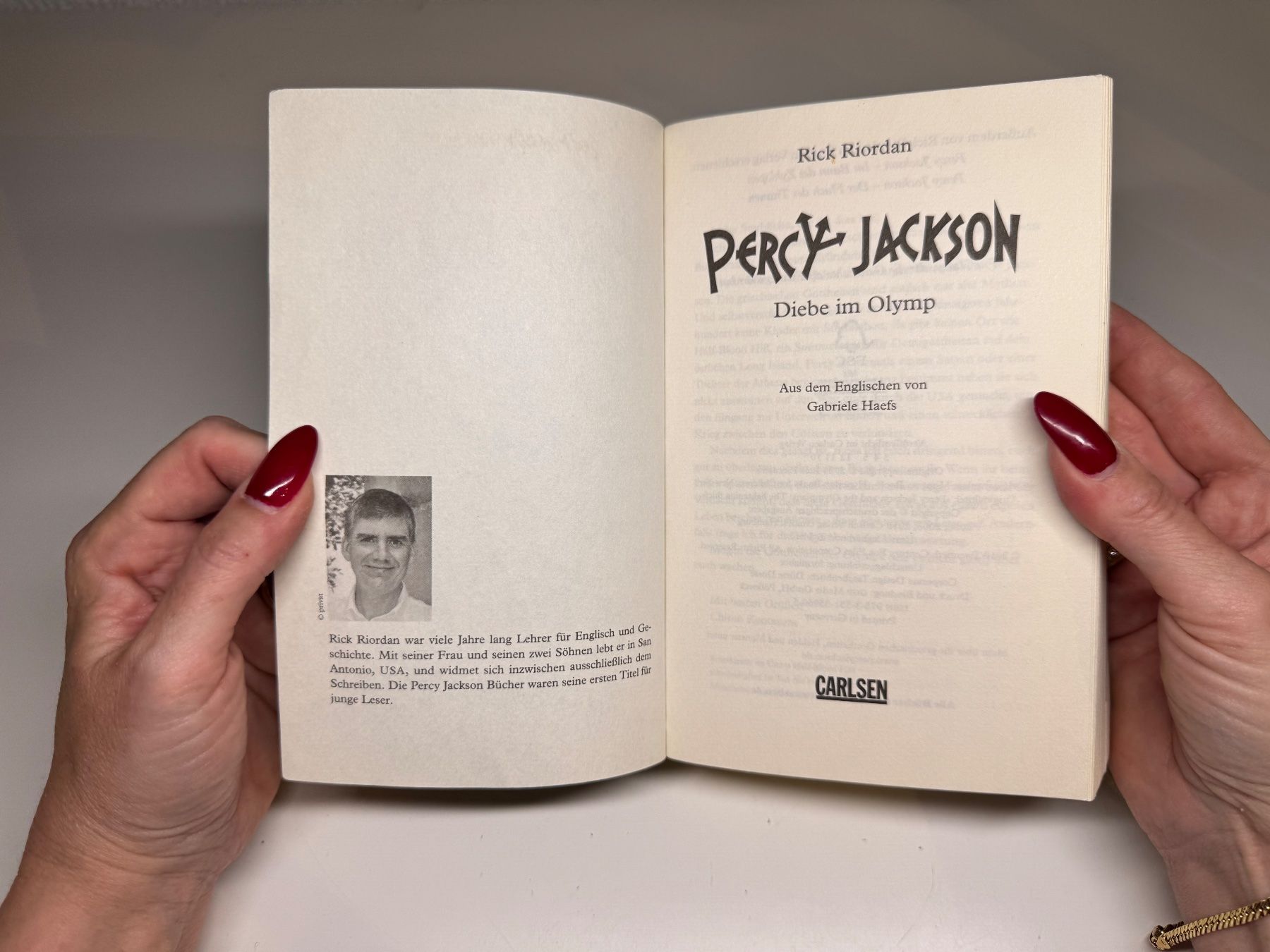 Libri: BUCH: Percy Jackson, Diebe im Olymp – Usato da Grosswangen venduto da Kleine.Knoepfe 3