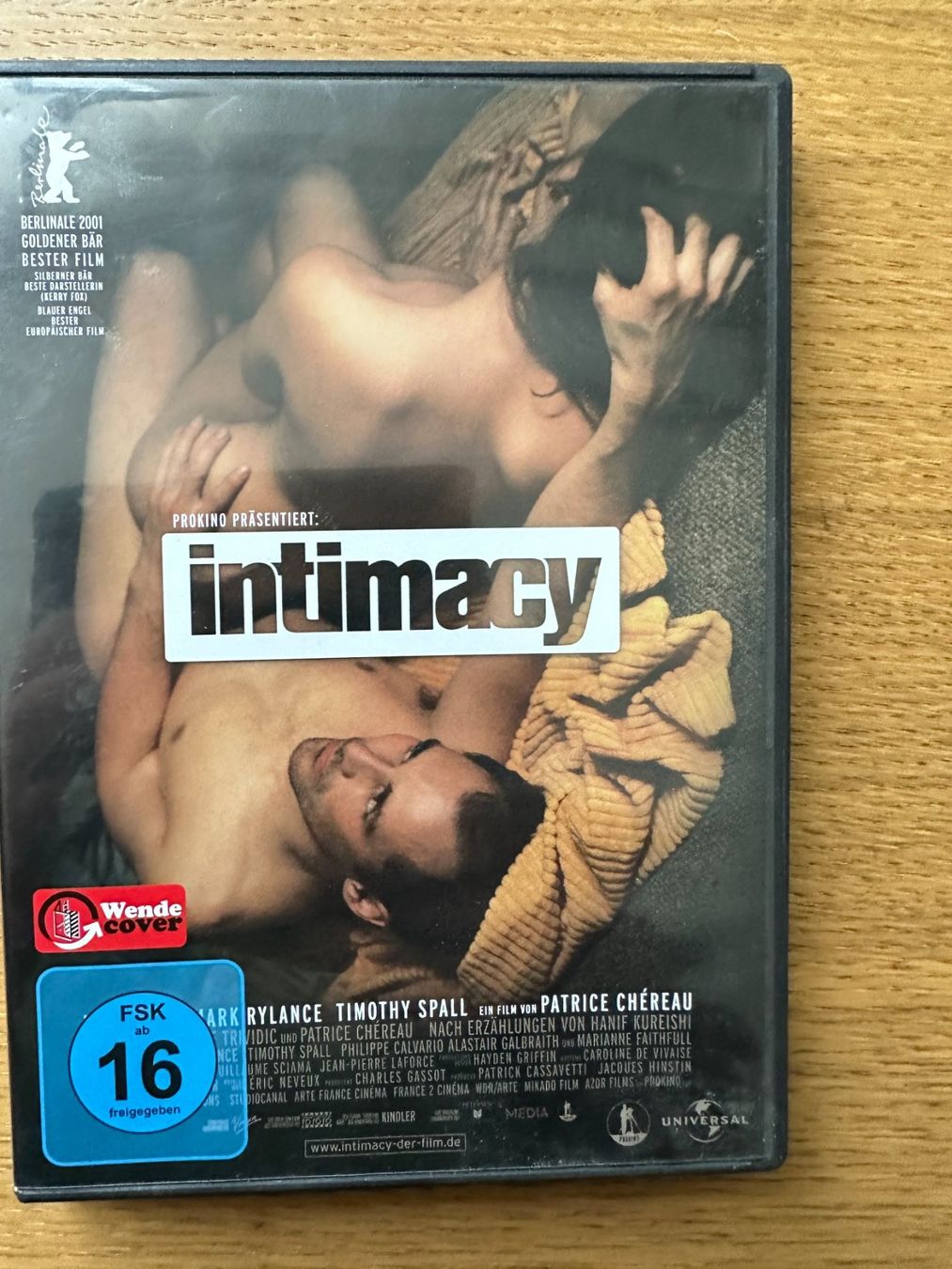 Tous les DVDs: Intimacy – D'occasion à Seewen SO par DVD-Movie-Fan