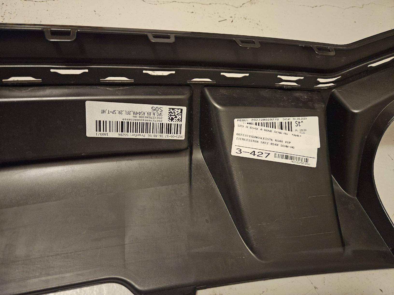 Duftöldiffusoren: Audi RS4 B9 Facelift Diffusor 2023 Com.Plus ORIGINAL AHK NEU – Neu und originalverpackt aus Wetzikon ZH von Fordajm 1