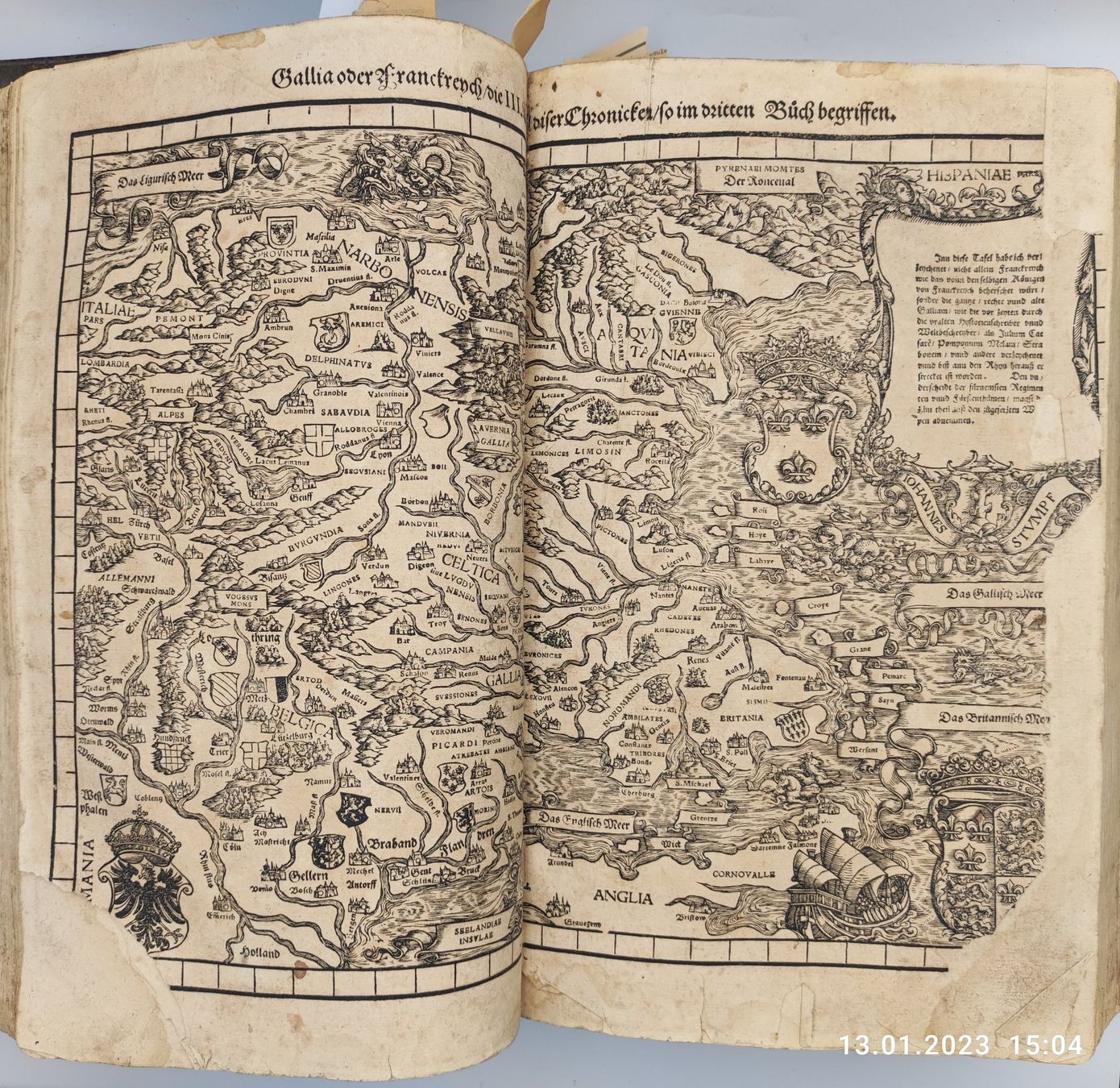 Libri: HELVETICA - STUMPF-CHRONICK 1606 – Usato da Goldach venduto da Gaip 5