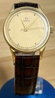 Omega Geneve 14K Gold Herren Armbanduhr
